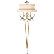 Fine Art Handcrafted Lighting - 768450ST - Two Light Wall Sconce - Beveled Arcs - Gold