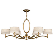 Fine Art Handcrafted Lighting - 771740-2ST - Six Light Chandelier - Allegretto - Gold