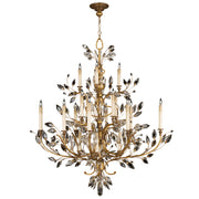Fine Art Handcrafted Lighting - 774440ST - 20 Light Chandelier - Crystal Laurel - Gold