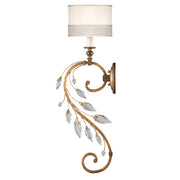 Fine Art Handcrafted Lighting - 774850ST - One Light Wall Sconce - Crystal Laurel - Gold