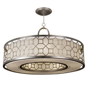 Fine Art Handcrafted Lighting - 780340GU - Five Light Pendant - Allegretto - Silver