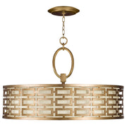Fine Art Handcrafted Lighting - 787640-2GU - Five Light Pendant - Allegretto - Gold