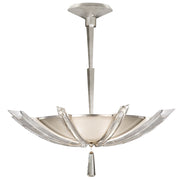 Fine Art Handcrafted Lighting - 799040ST - Three Light Pendant - Vol de Cristal - Silver
