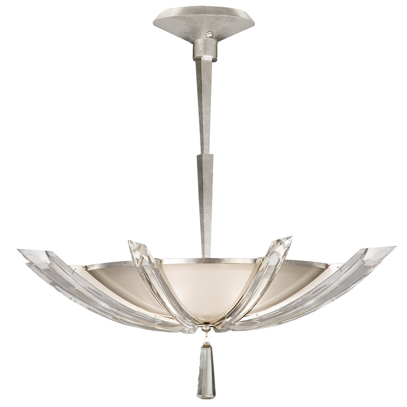 Fine Art Handcrafted Lighting - 799040ST - Three Light Pendant - Vol de Cristal - Silver