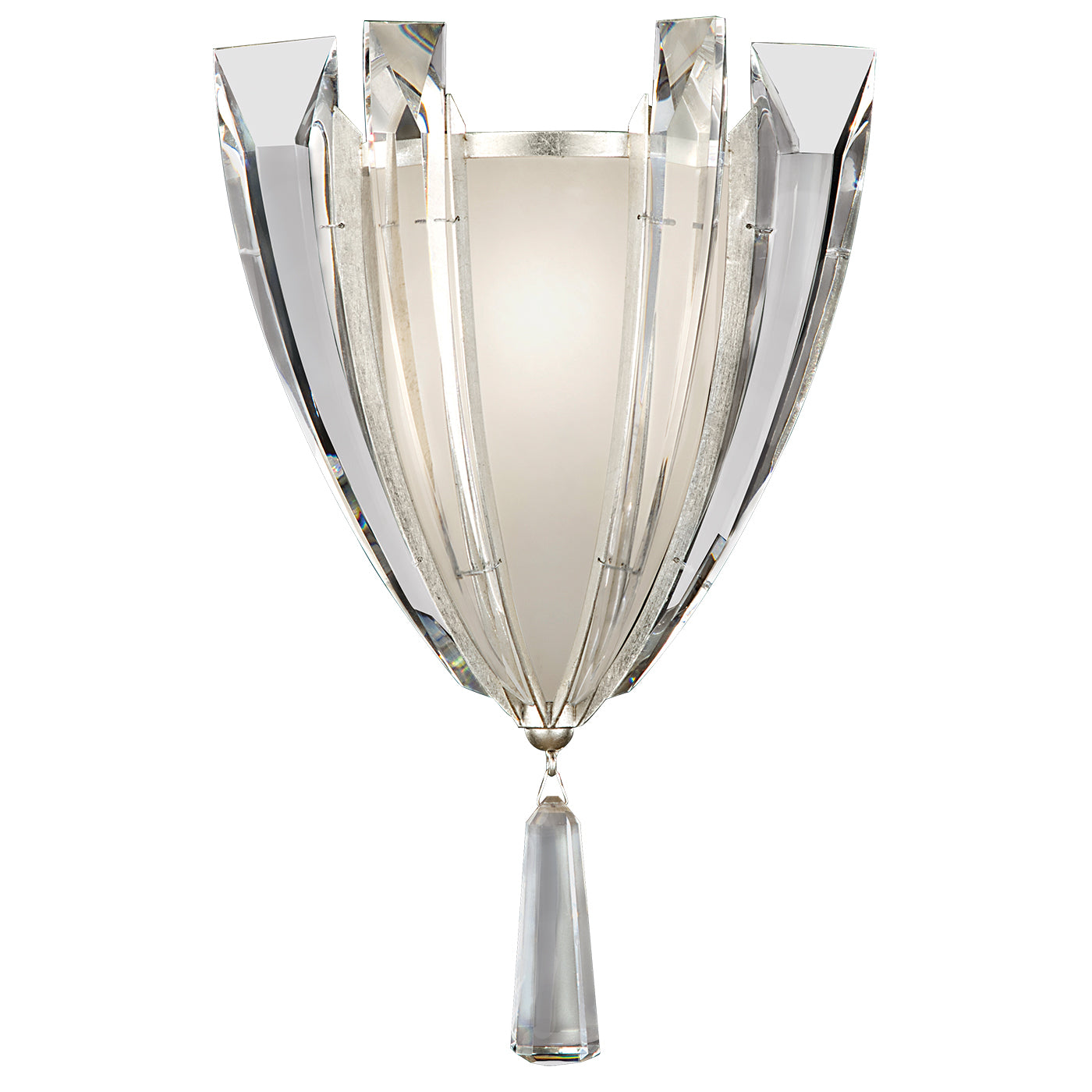 Fine Art Handcrafted Lighting - 799550ST - One Light Wall Sconce - Vol de Cristal - Silver