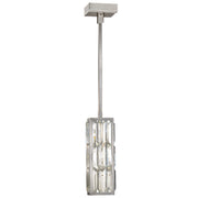 Fine Art Handcrafted Lighting - 811540ST - One Light Drop Light - Crystal Enchantment - Silver
