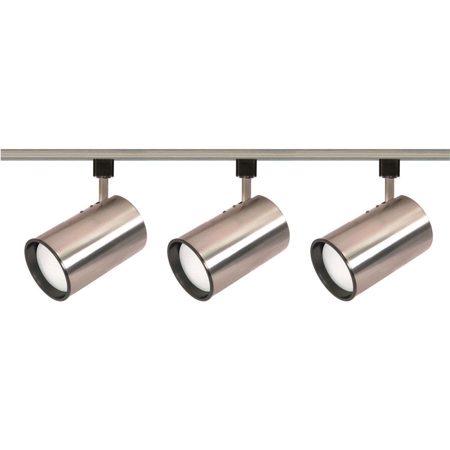 Nuvo Lighting - TK341 - Three Light Track Kit - Track Lighting Kits - Brushed Nickel