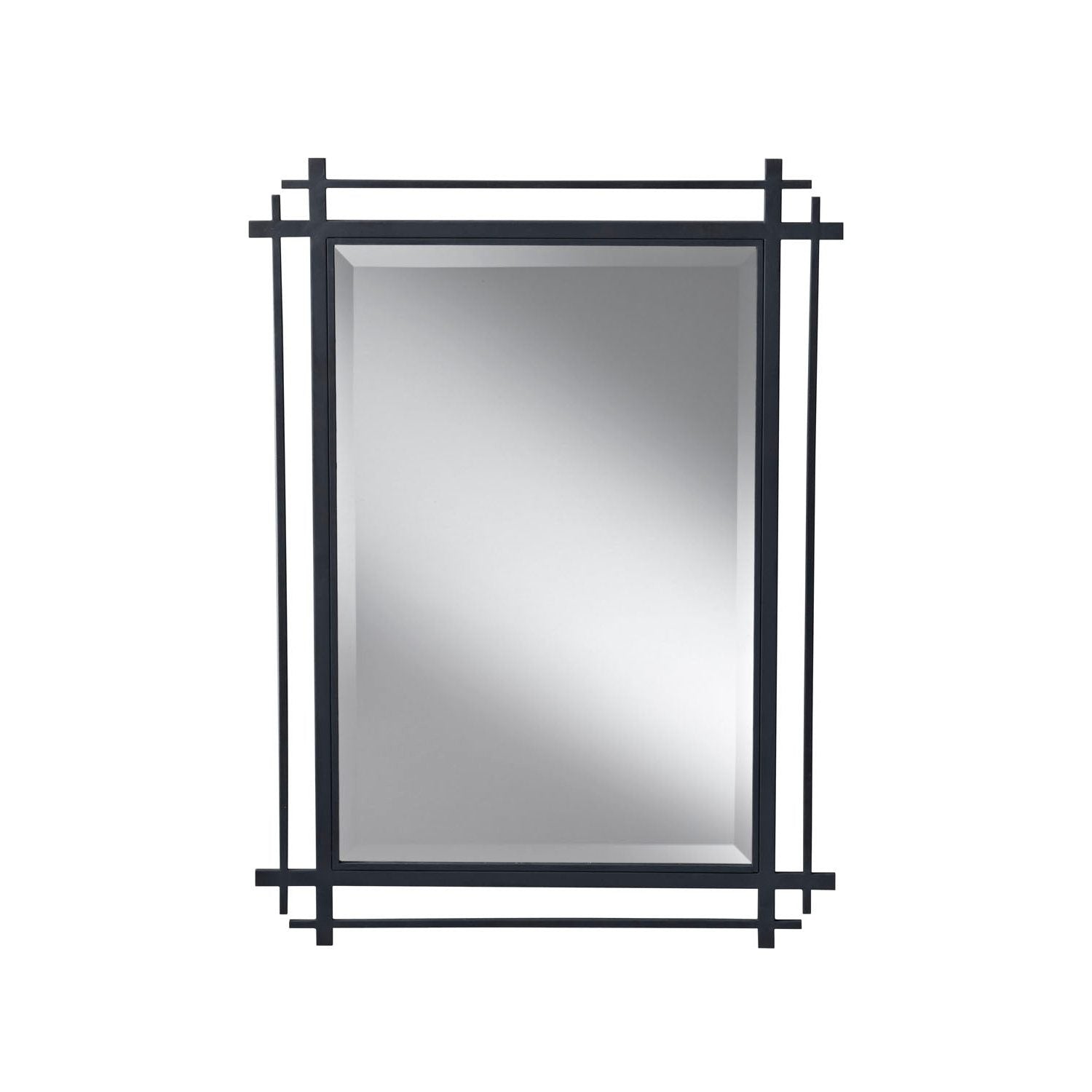Generation Lighting. - MR1107AF - Mirror - Ethan - Antique Forged Iron