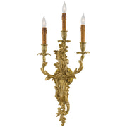 Metropolitan - N9650 - Three Light Wall Sconce - Metropolitan - Heirloom Gold