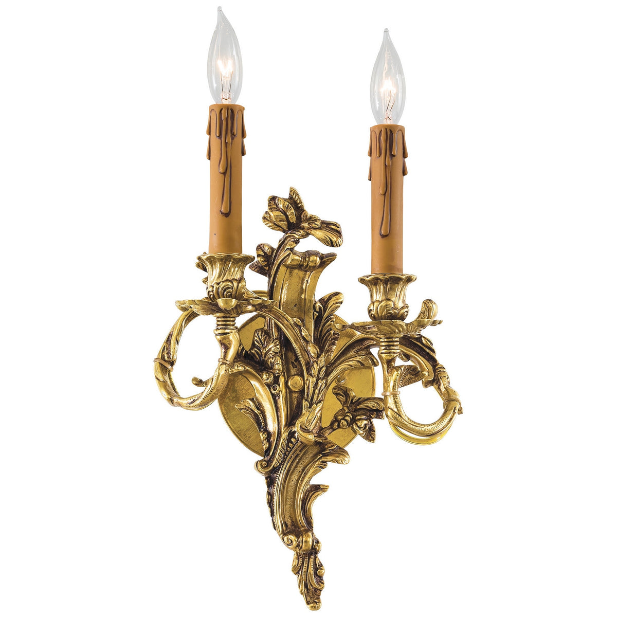 Metropolitan - N9672 - Two Light Wall Sconce - Metropolitan - Stained Gold