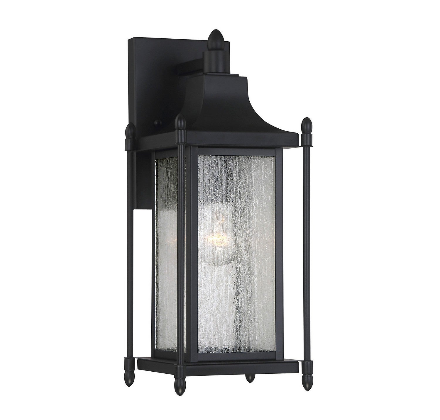 Savoy House - 5-3451-BK - One Light Wall Mount - Dunnmore - Black