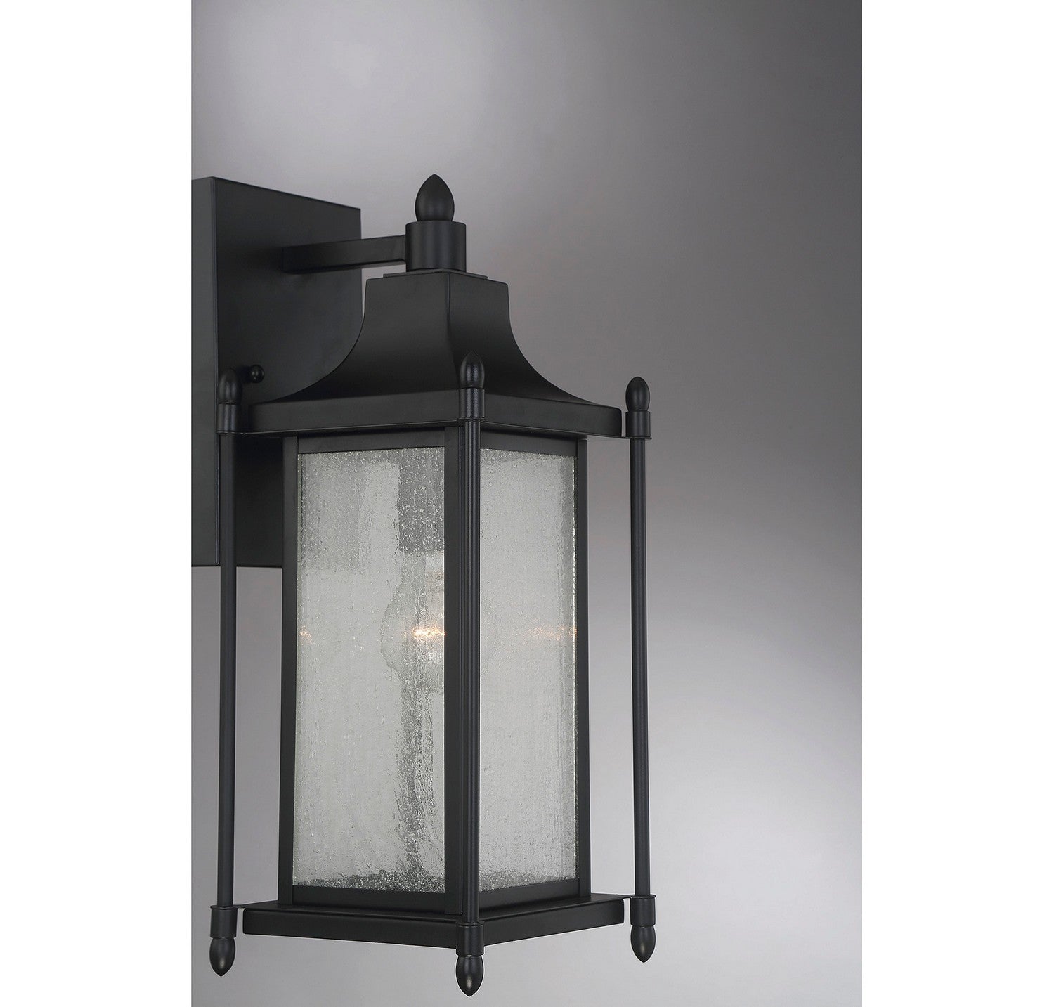 Savoy House - 5-3451-BK - One Light Wall Mount - Dunnmore - Black