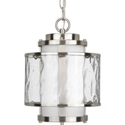 Progress Lighting - P5589-09 - One Light Hanging Lantern - Bay Court - Brushed Nickel