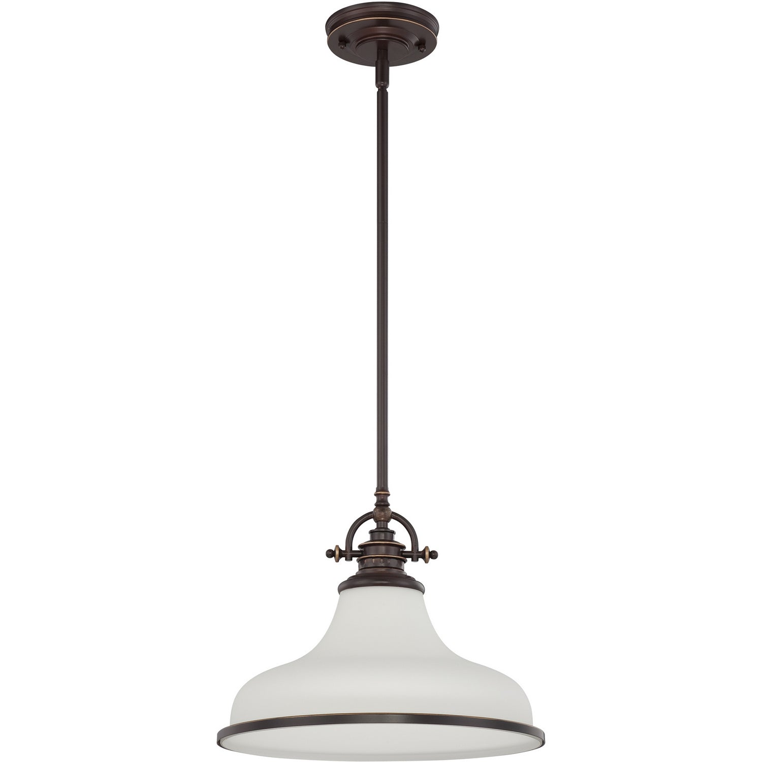Quoizel - GRT2814PN - One Light Pendant - Grant - Palladian Bronze