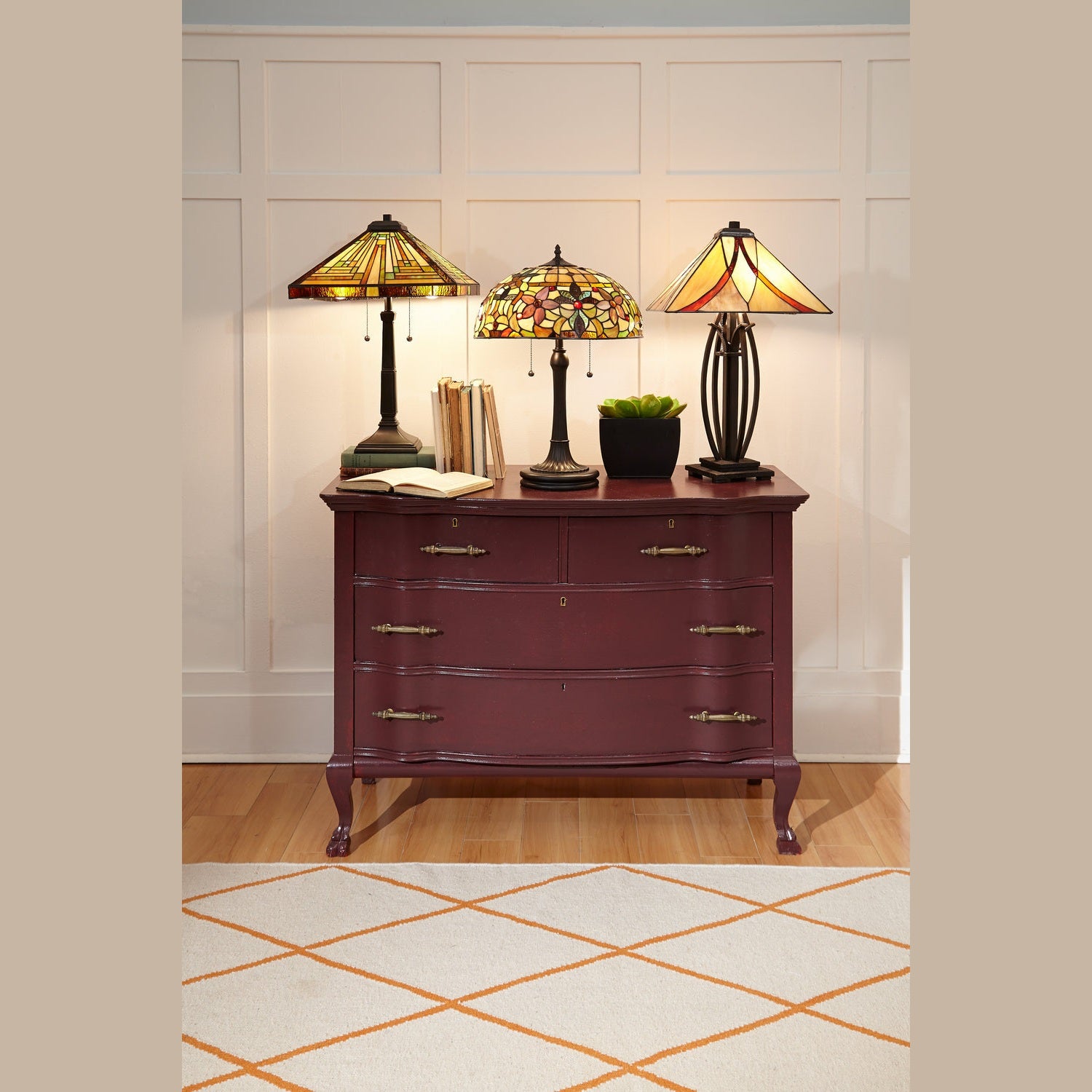 Quoizel - TF1180TVA - Two Light Table Lamp - Asheville - Valiant Bronze