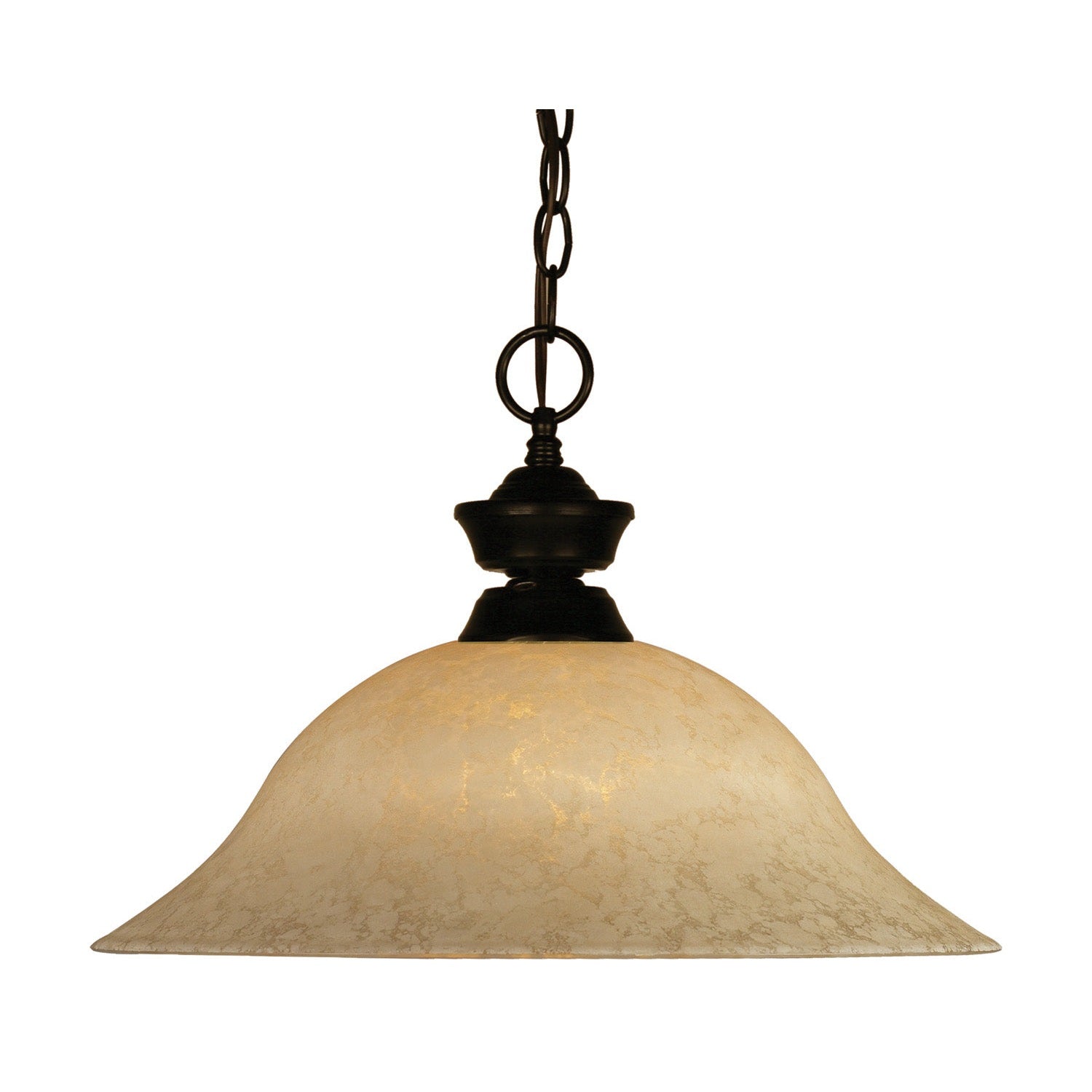 Z-Lite - 100701BRZ-GM16 - One Light Pendant - Pendant Lights - Bronze