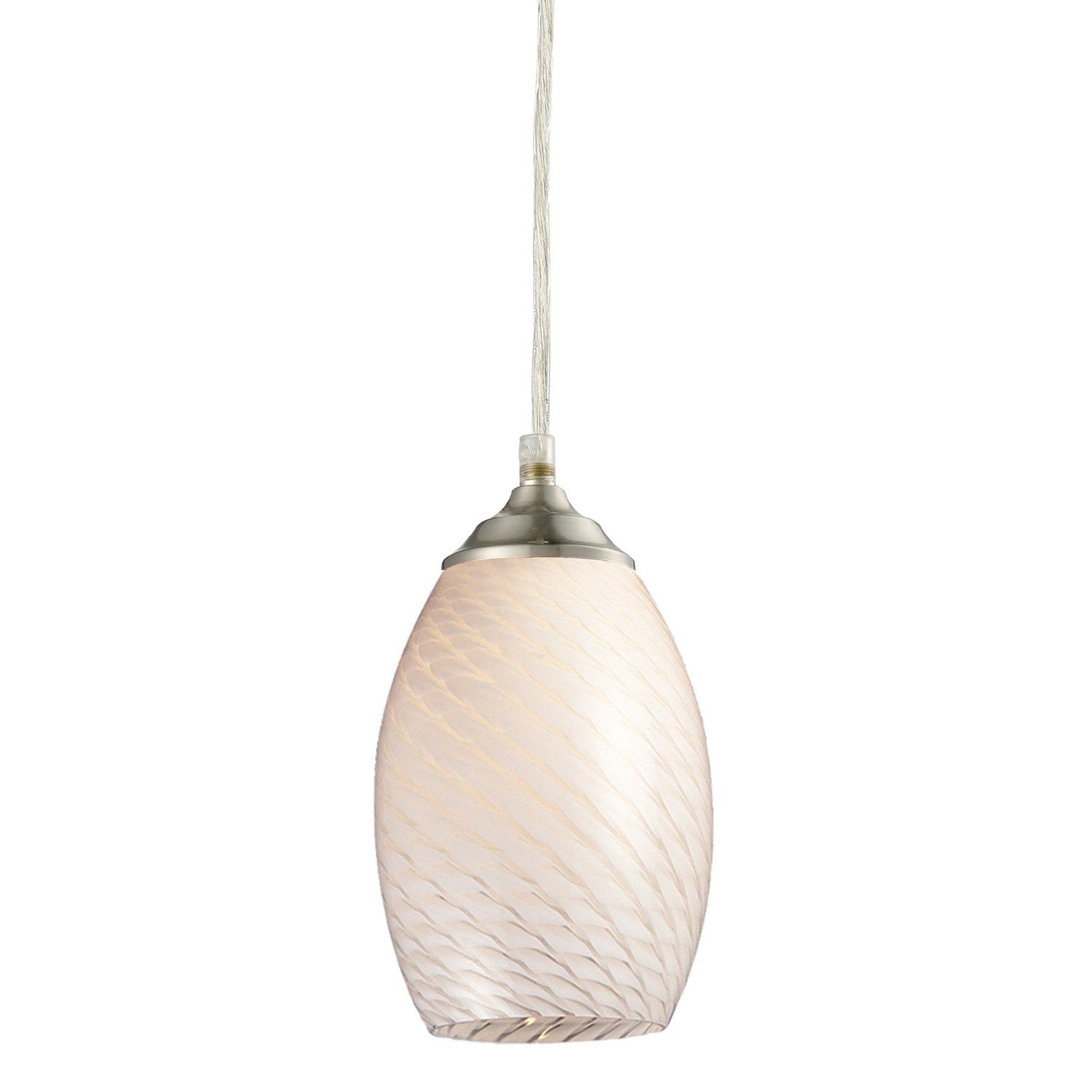 Z-Lite - 131W-BN - One Light Pendant - Jazz - Brushed Nickel