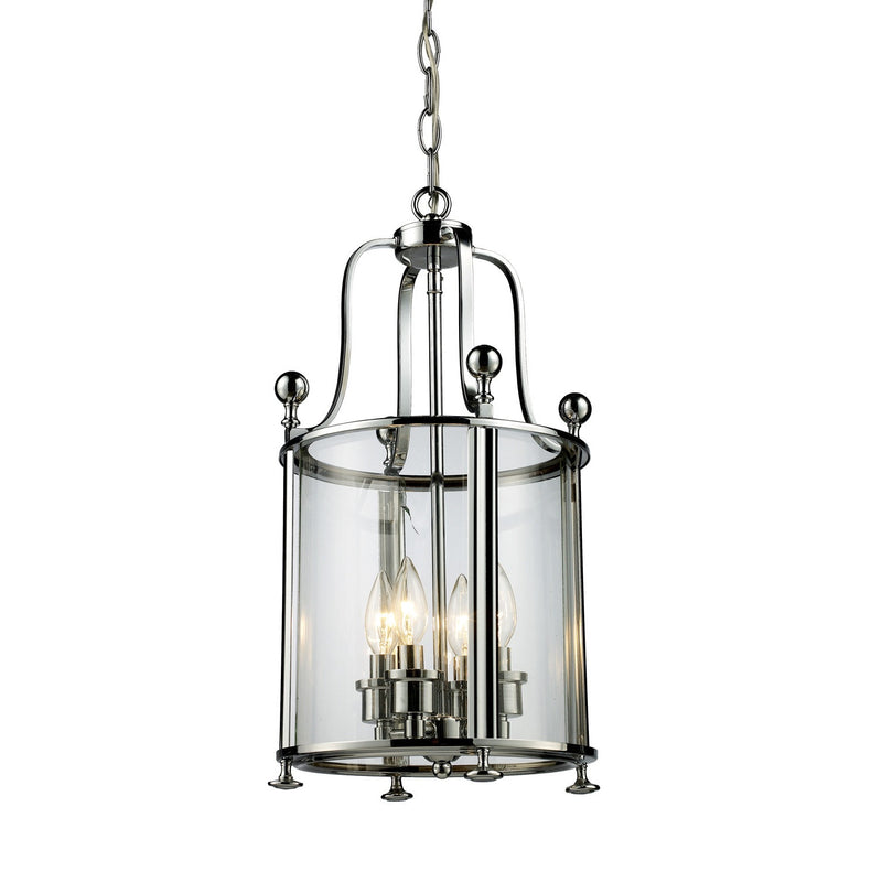 Z-Lite - 134-4 - Four Light Chandelier - Wyndham - Chrome