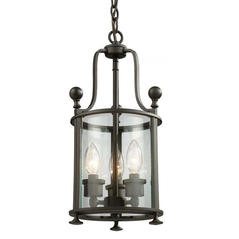 Z-Lite - 135-3 - Three Light Chandelier - Wyndham - Bronze