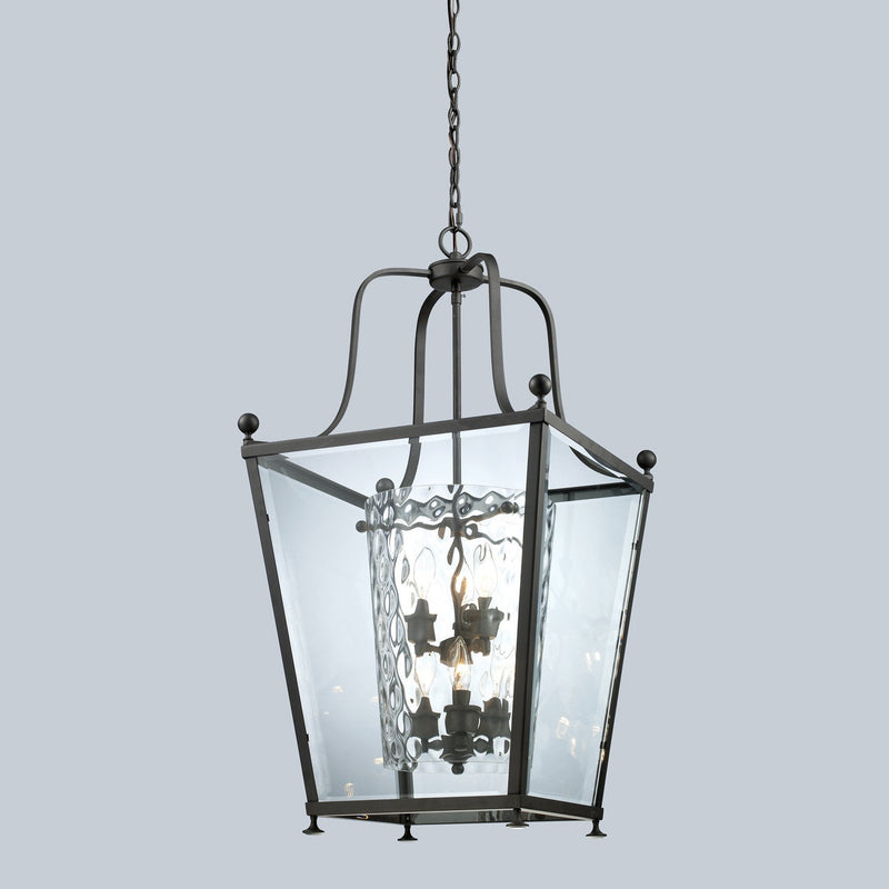 Z-Lite - 179-6 - Six Light Chandelier - Ashbury - Bronze