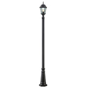 Z-Lite - 522PHM-519P-BK - One Light Outdoor Post Mounted Fixture - Wakefield - Black