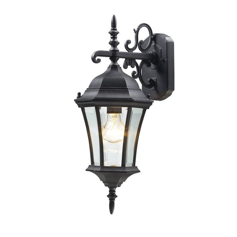 Z-Lite - 522S-BK - One Light Outdoor Wall Light - Wakefield - Black