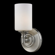 Z-Lite - 2102-1S - One Light Wall Sconce - Cannondale - Brushed Nickel