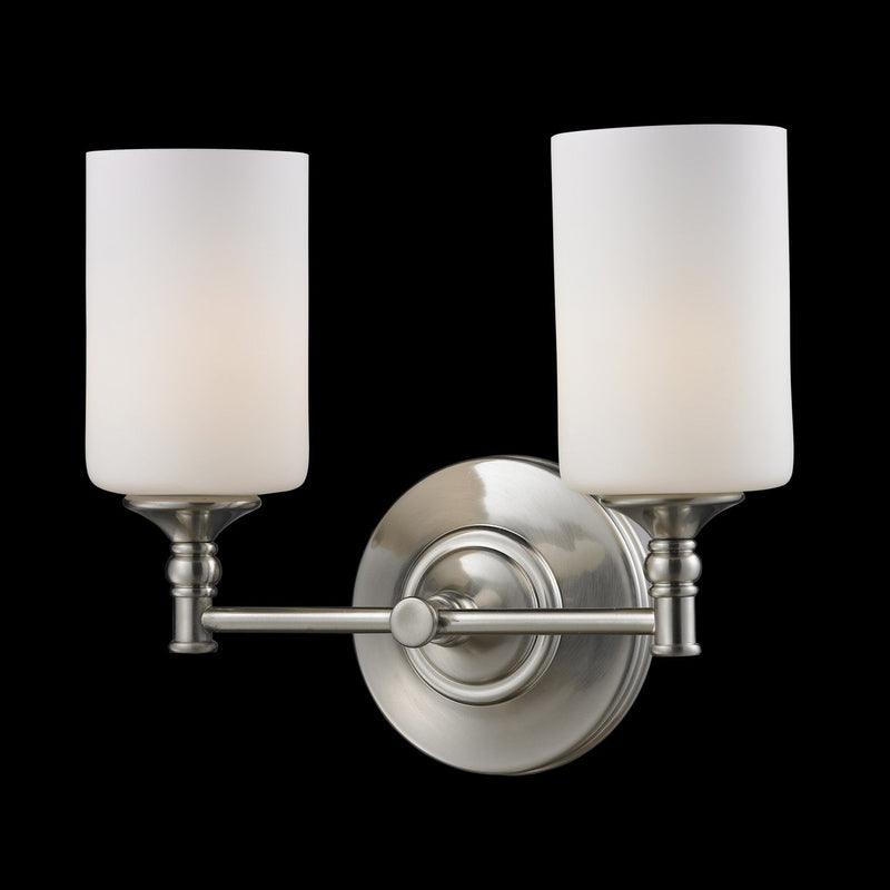 Z-Lite - 2102-2V - Two Light Vanity - Cannondale - Brushed Nickel