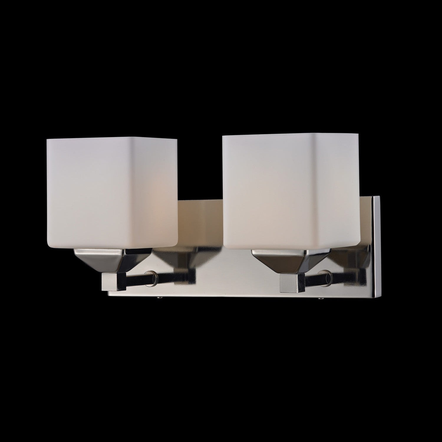 Z-Lite - 2105-2V - Two Light Vanity - Quube - Chrome