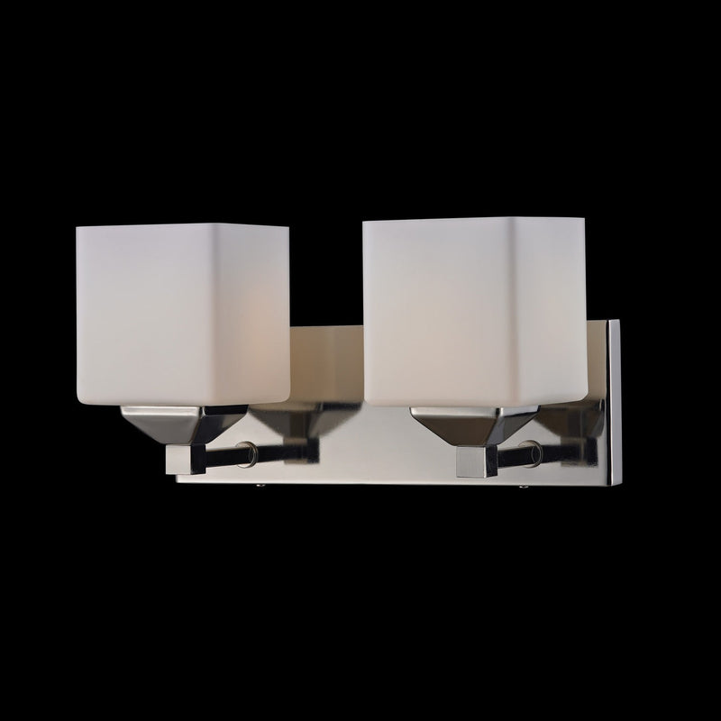Z-Lite - 2105-2V - Two Light Vanity - Quube - Chrome