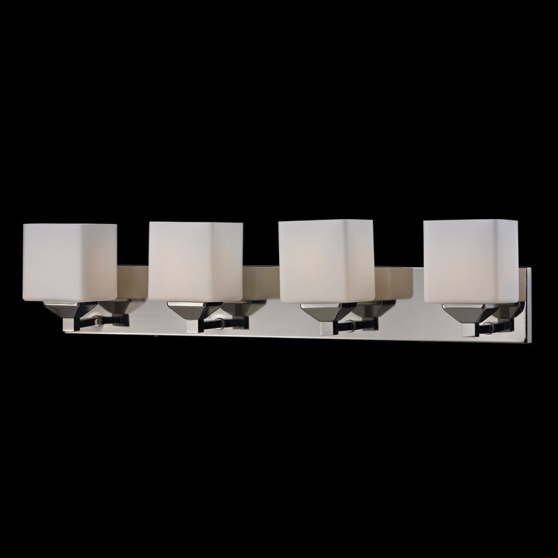 Z-Lite - 2105-4V - Four Light Vanity - Quube - Chrome