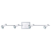 Eglo USA - 200099A - Four Light Fixed Track Light - Eridan - Chrome/Shiny White