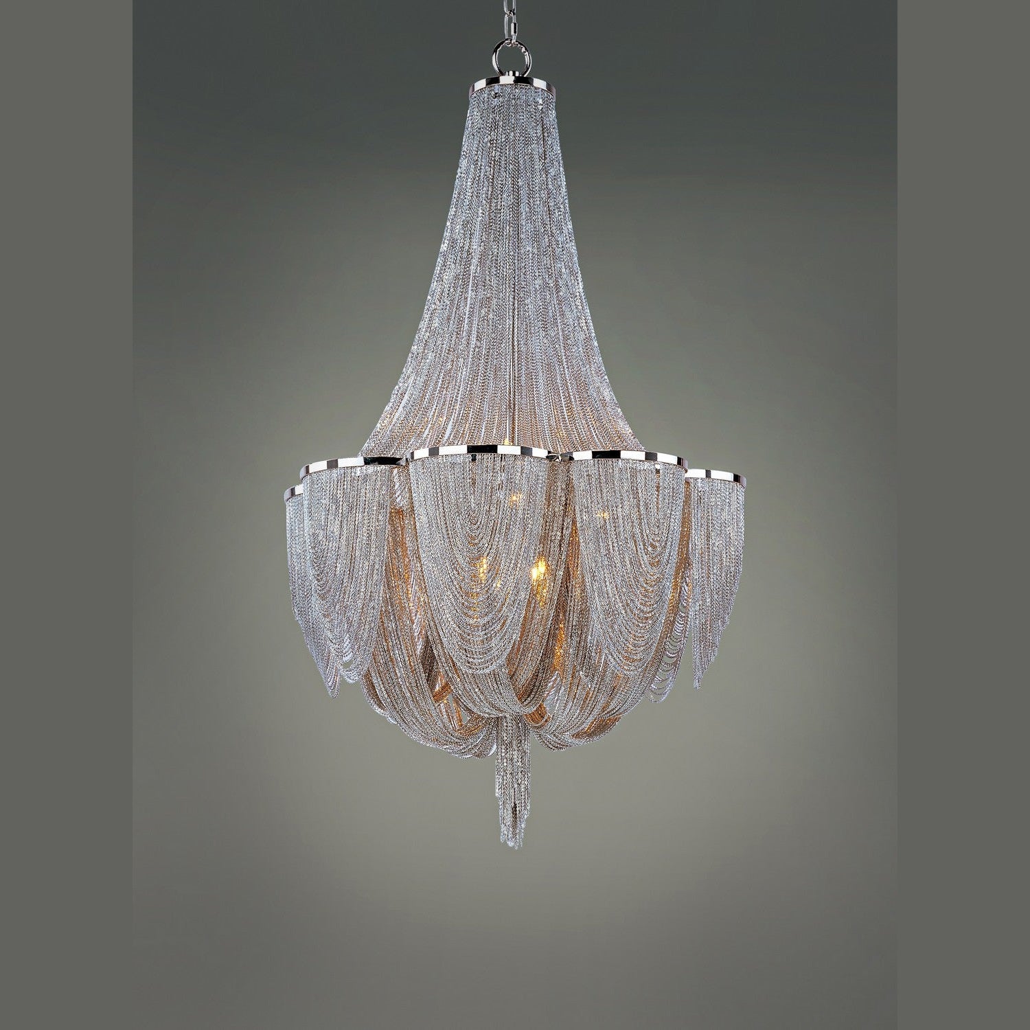 Maxim - 21465NKPN - LED Chandelier - Chantilly - Polished Nickel