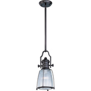Maxim - 25002CLBZ - One Light Pendant - Hi-Bay - Bronze