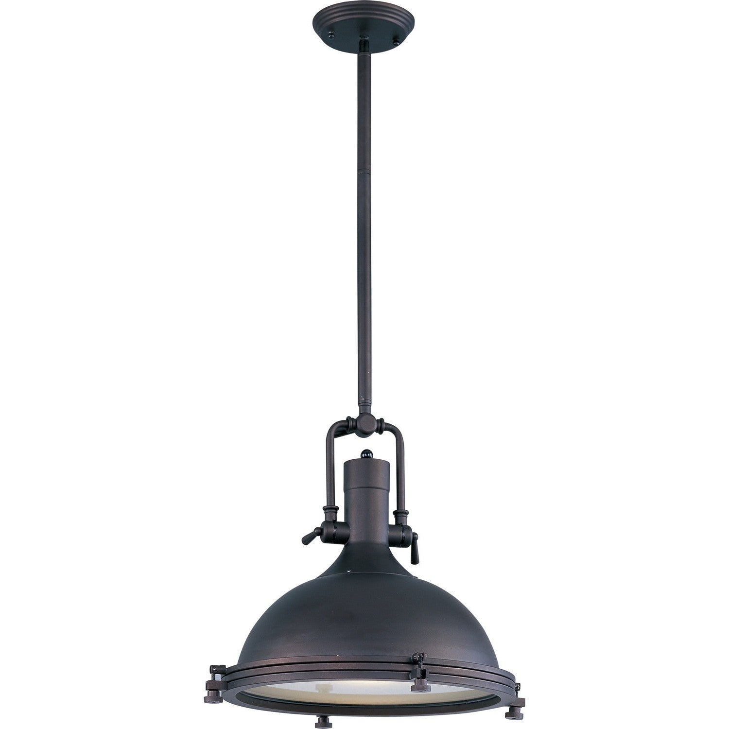 Maxim - 25109FTBZ - One Light Pendant - Hi-Bay - Bronze