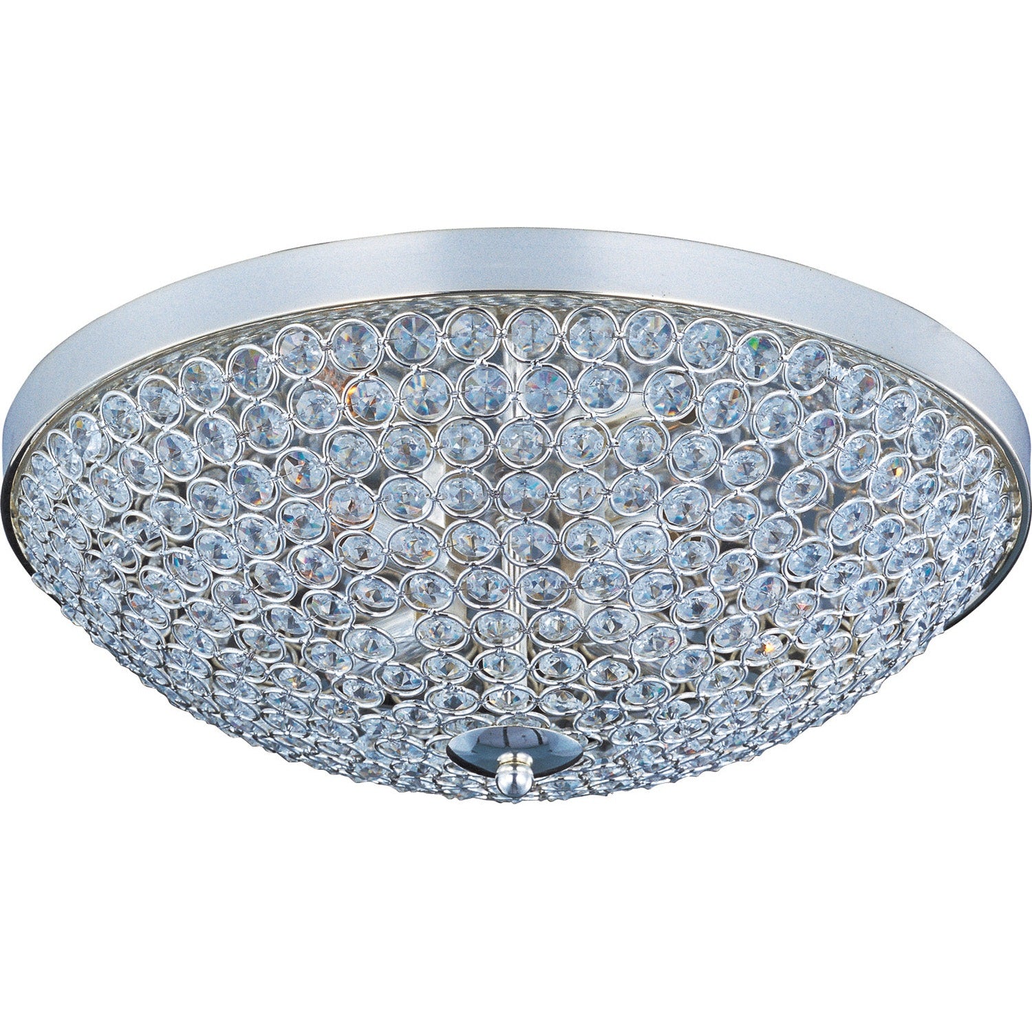 Maxim - 39871BCPS - LED Flush Mount - Glimmer - Plated Silver