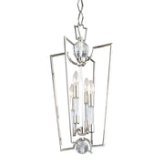 Hudson Valley - 3013-PN - Four Light Lantern - Waterloo - Polished Nickel