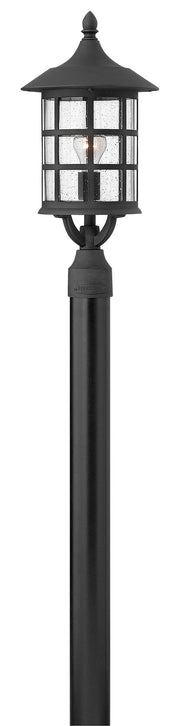 Hinkley - 1801BK - LED Post Top or Pier Mount Lantern - Freeport - Black