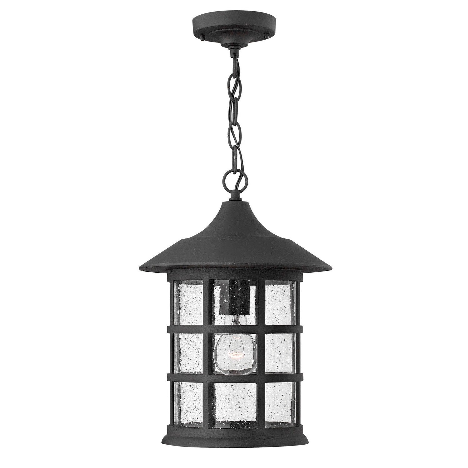 Hinkley - 1802BK - LED Hanging Lantern - Freeport - Black