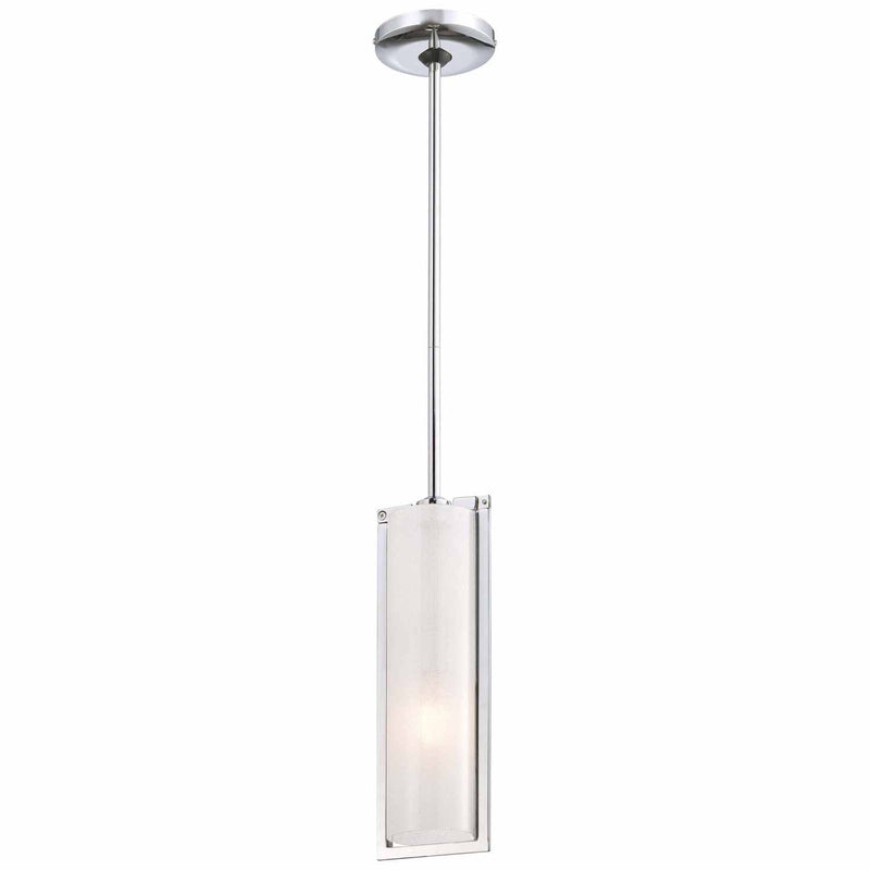 Minka-Lavery - 4391-77 - One Light Mini Pendant - Clarte - Chrome