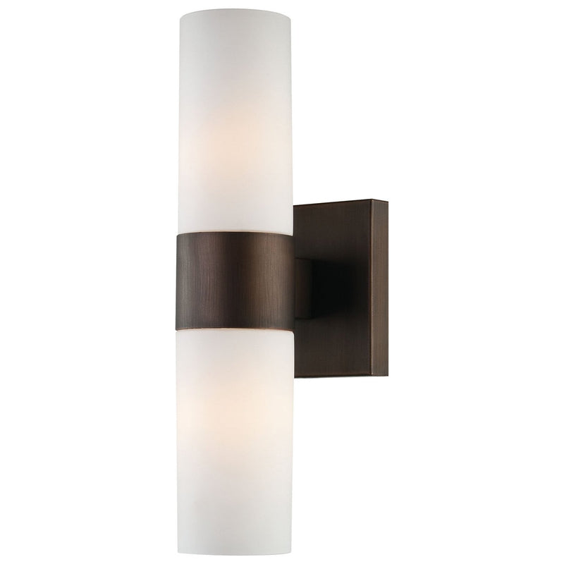 Minka-Lavery - 6212-647 - Two Light Wall Sconce - Copper Bronze Patina