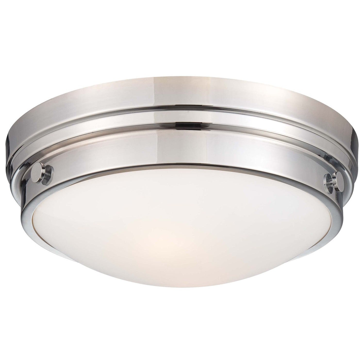 Minka-Lavery - 823-77 - Two Light Flush Mount - Chrome