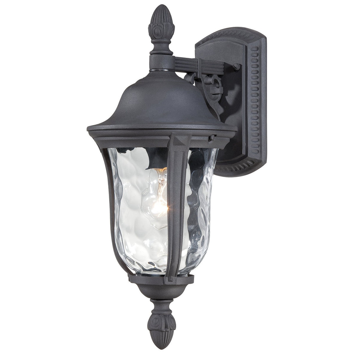 Minka-Lavery - 8997-66 - One Light Outdoor Semiwall Mount - Ardmore - Coal