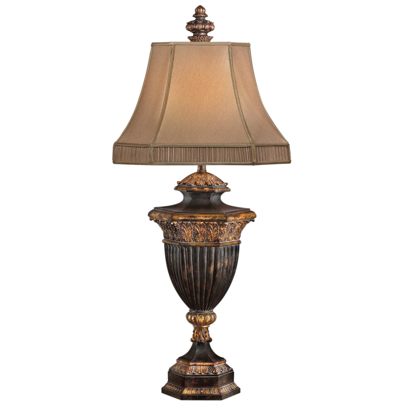 Fine Art Handcrafted Lighting - 230710ST - One Light Table Lamp - Castile - Bronze