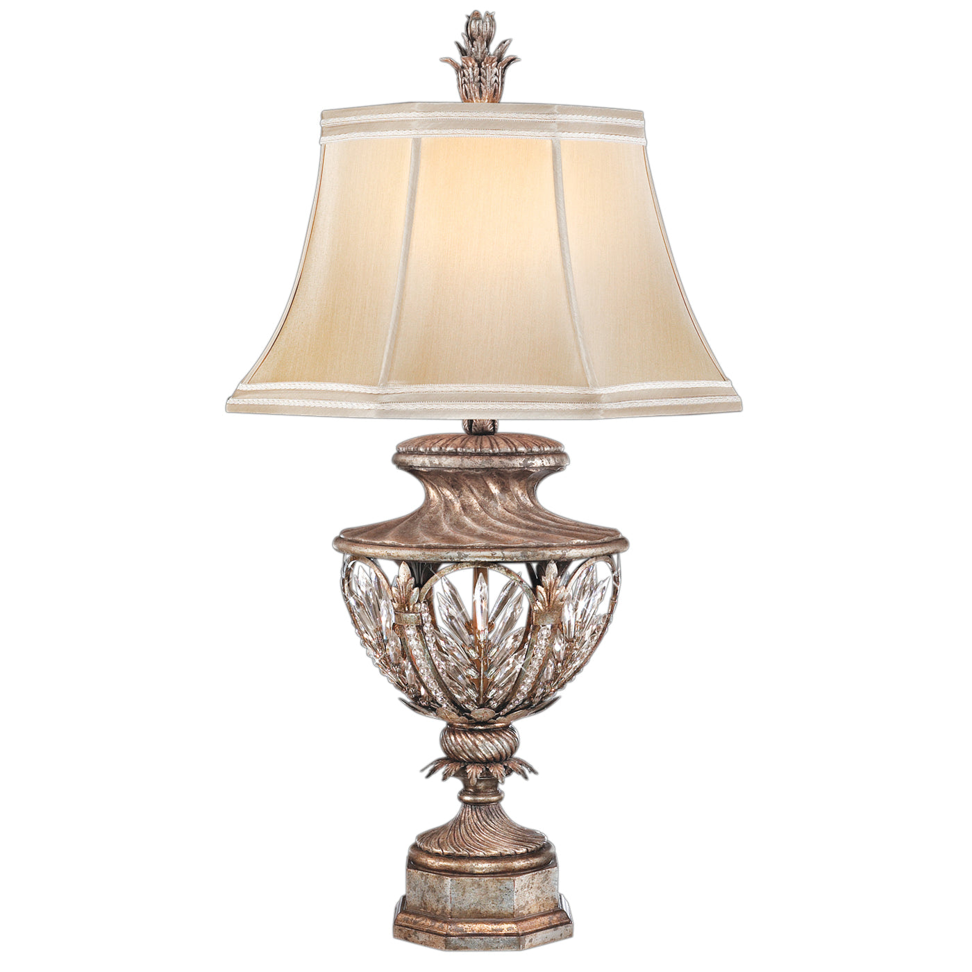 Fine Art Handcrafted Lighting - 301810ST - One Light Table Lamp - Winter Palace - Silver