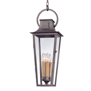 Troy Lighting - F2967-APW - Four Light Hanging Lantern - Parisian Square - Aged Pewter