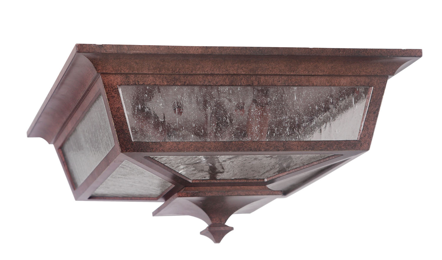 Craftmade - Z1367-AG - Three Light Outdoor Flushmount - Argent - Aged Bronze Textured