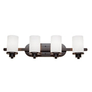 Artcraft - AC1304WH - Four Light Bathroom Vanity - Parkdale - Oil Rubbed Bronze