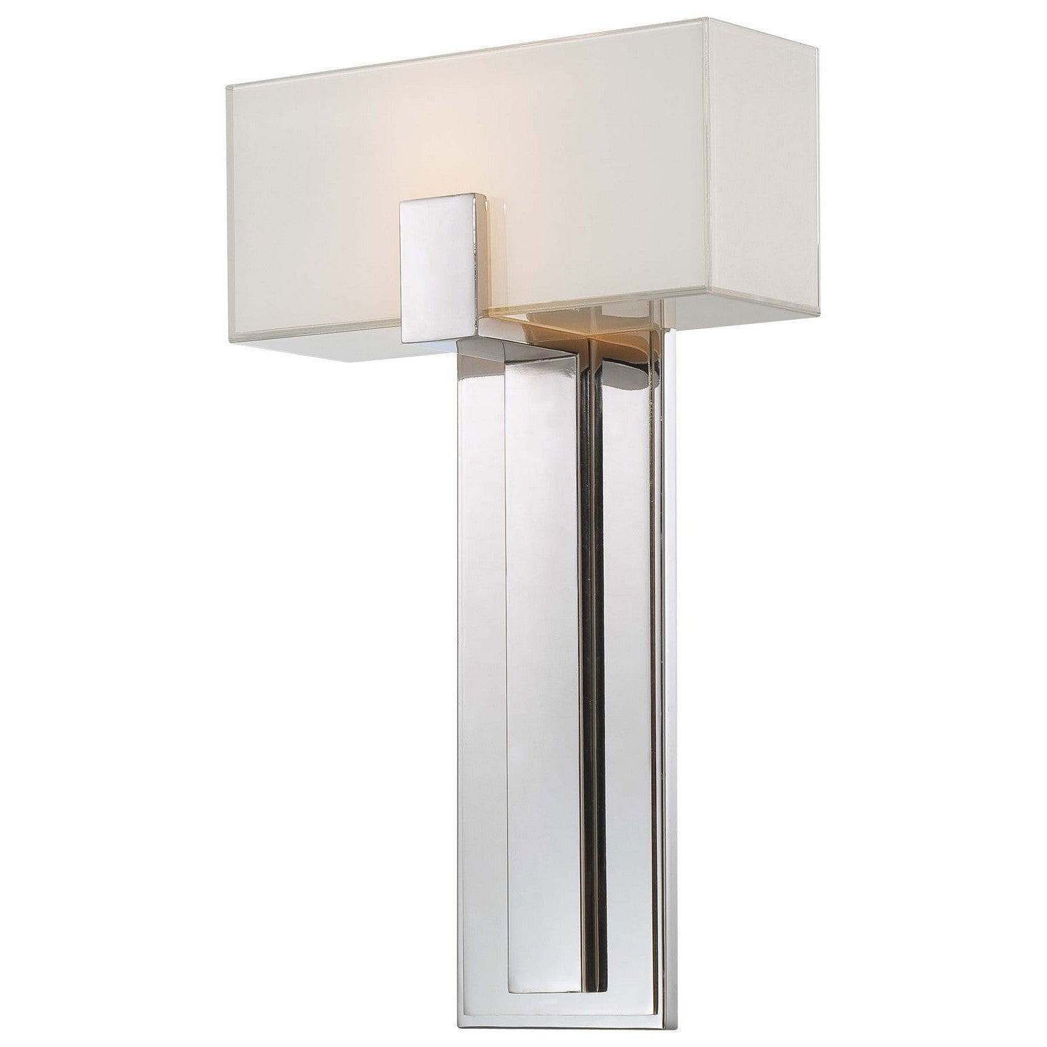 George Kovacs - P1704-613 - One Light Wall Sconce - George Kovacs - Polished Nickel