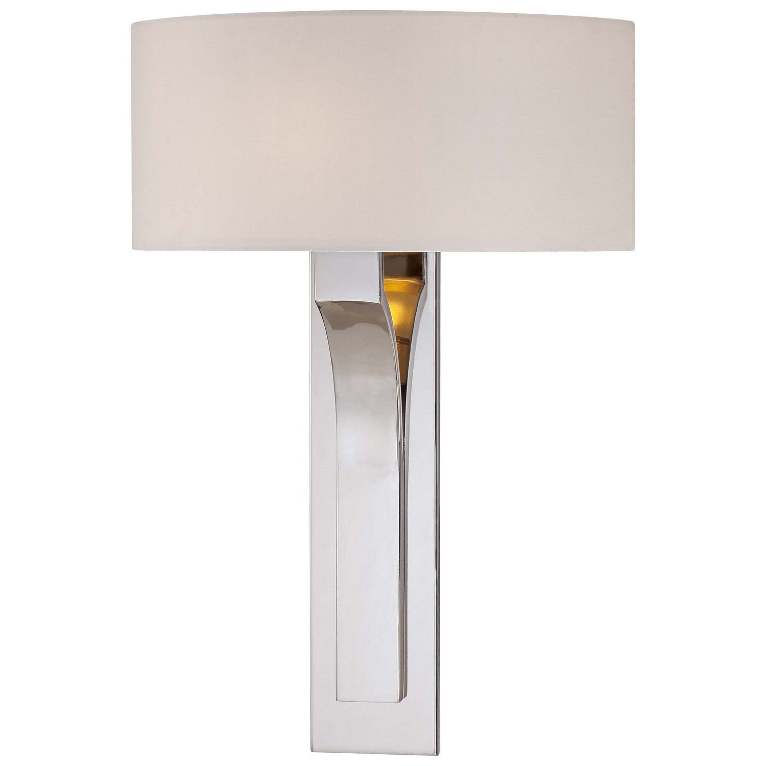 George Kovacs - P1705-613 - One Light Wall Sconce - George Kovacs - Polished Nickel